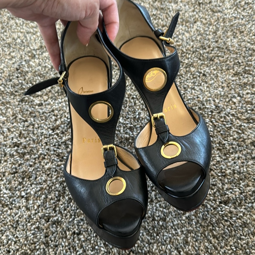 Louboutin platform heels